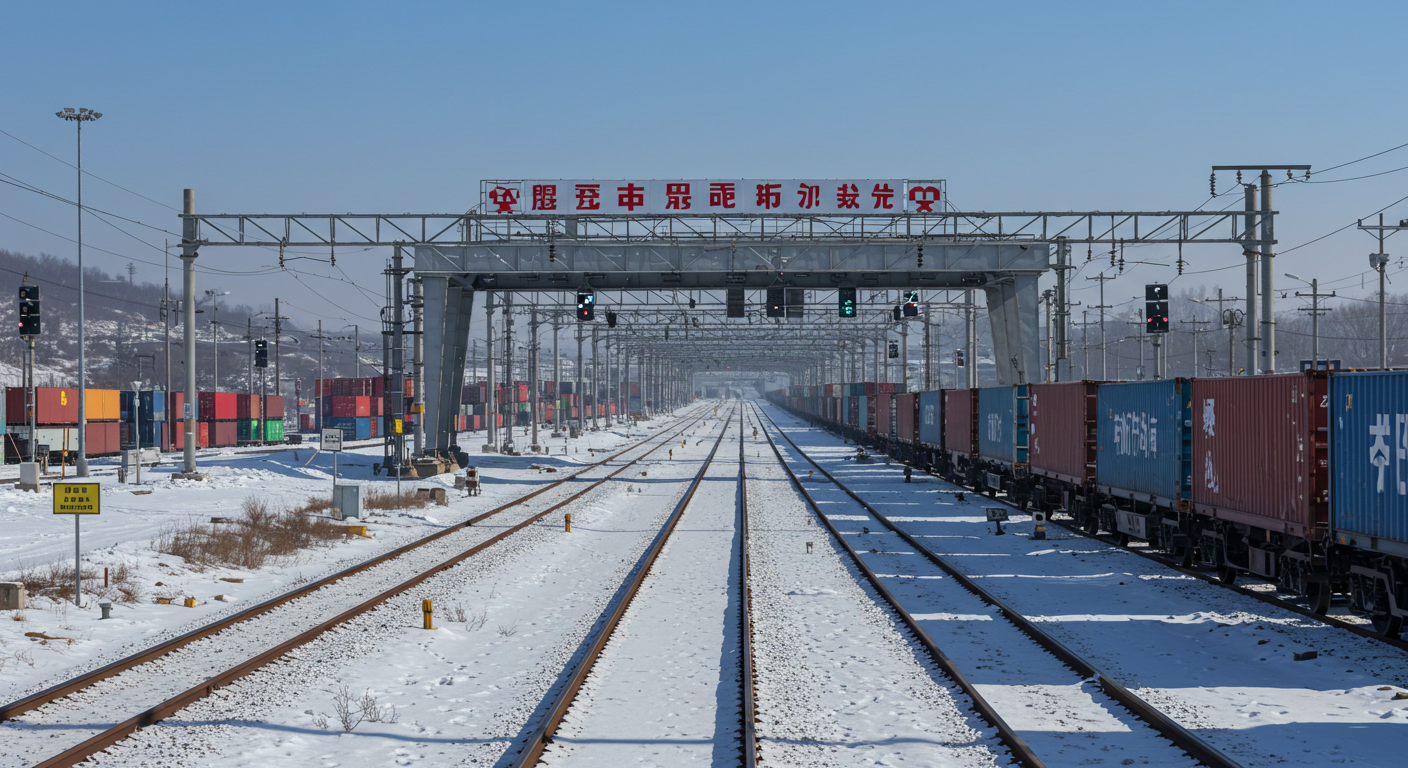 Автоматизированный склад в Хэйлунцзяне, работающие китайские сотрудники на упаковке товаров