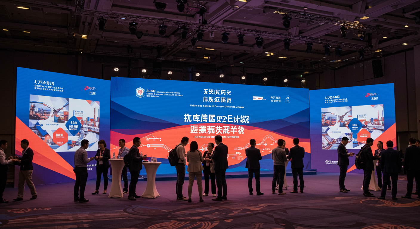 Деловая встреча российских предпринимателей с китайскими поставщиками на выставке