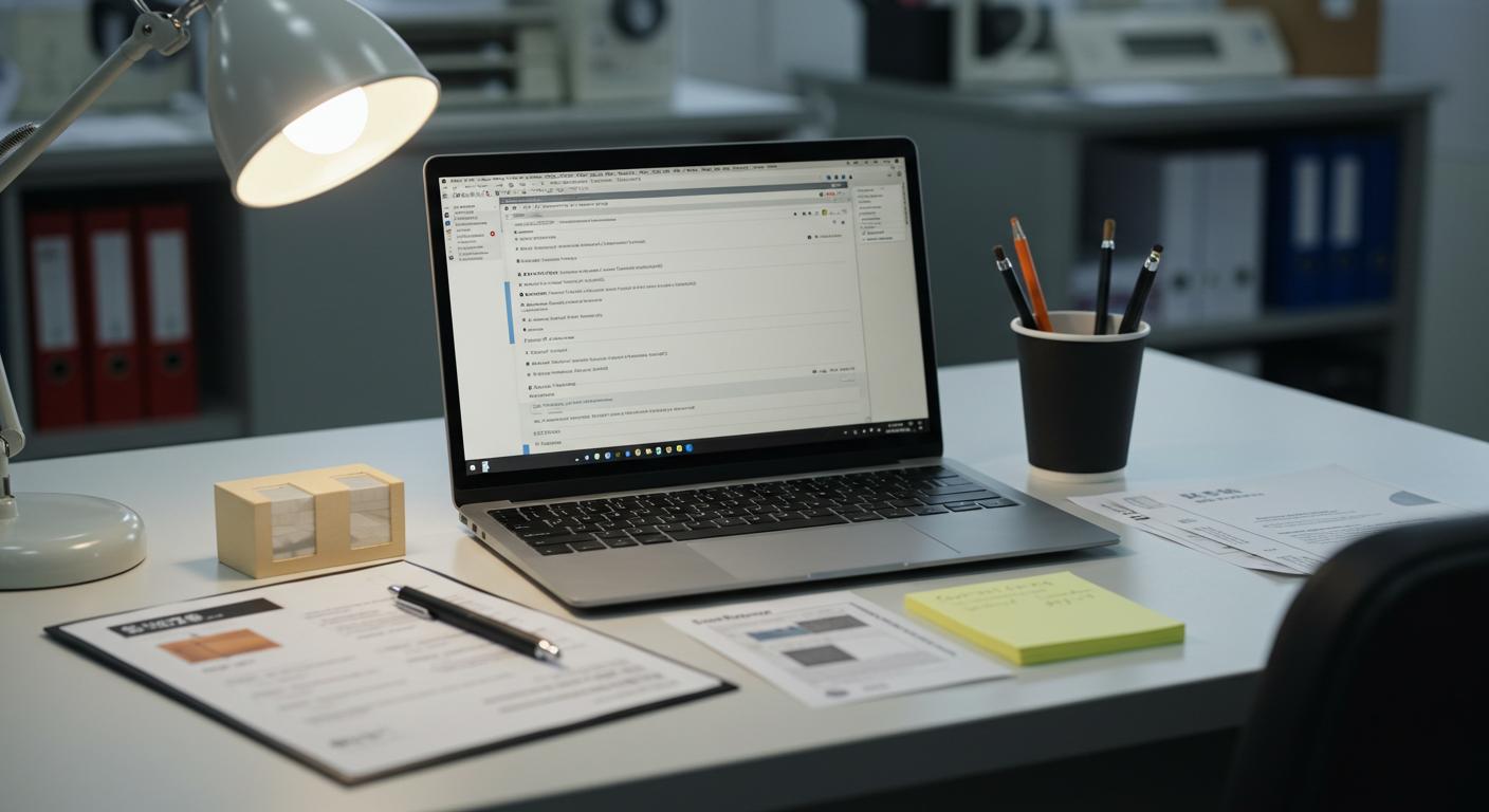 Деловая встреча в офисе в Китае, обсуждение образцов продукции и ноутбука