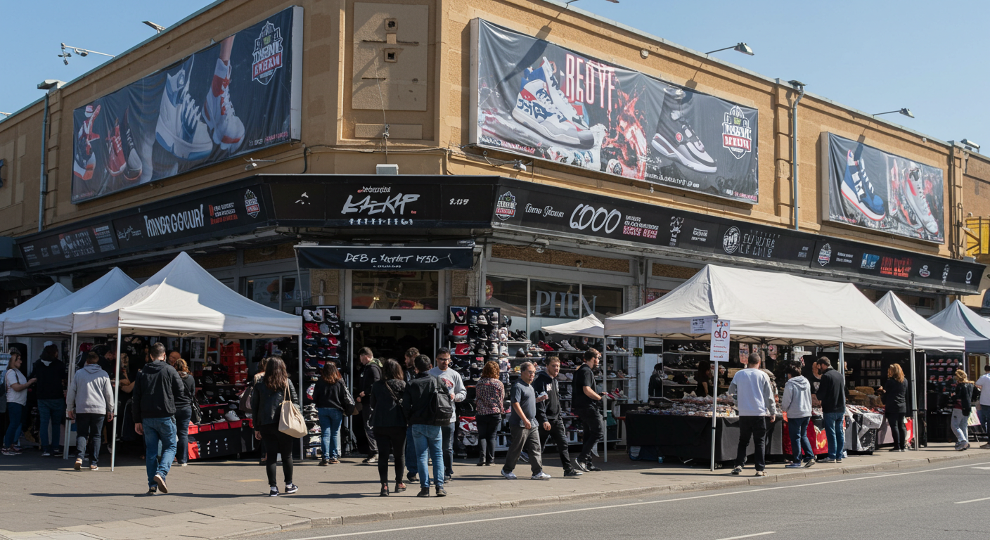 Доставка кроссовок ТЯК на логистическом центре с готовыми к отправке коробками