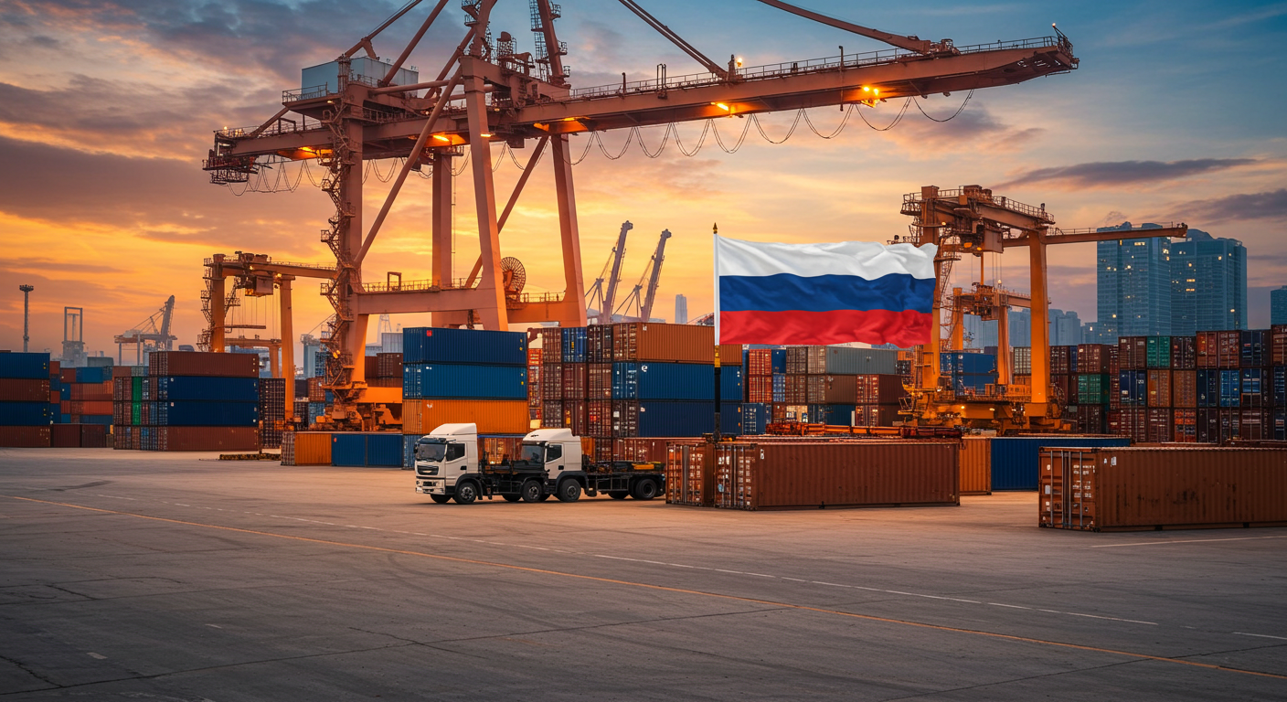 Электронный рынок в Шанхае с товарами и упаковкой из Китая