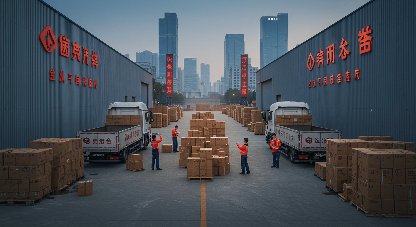 Креативная студия с 3D-фигурками и ювелирными прототипами на полках и работающими принтерами