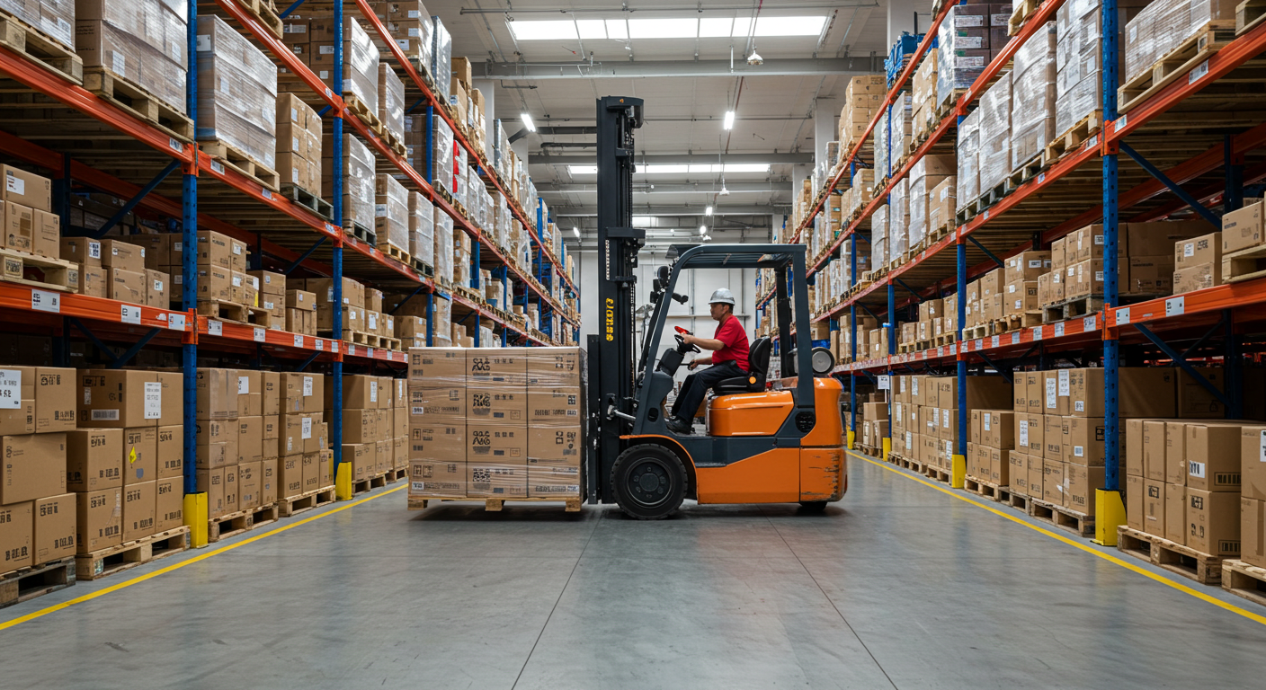 Логистический хаб в Китае с поездами, контейнерами и грузовиками для экспорта.