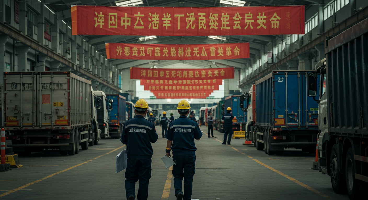 Логистический склад под Нинбо с автоматизацией упаковки товаров