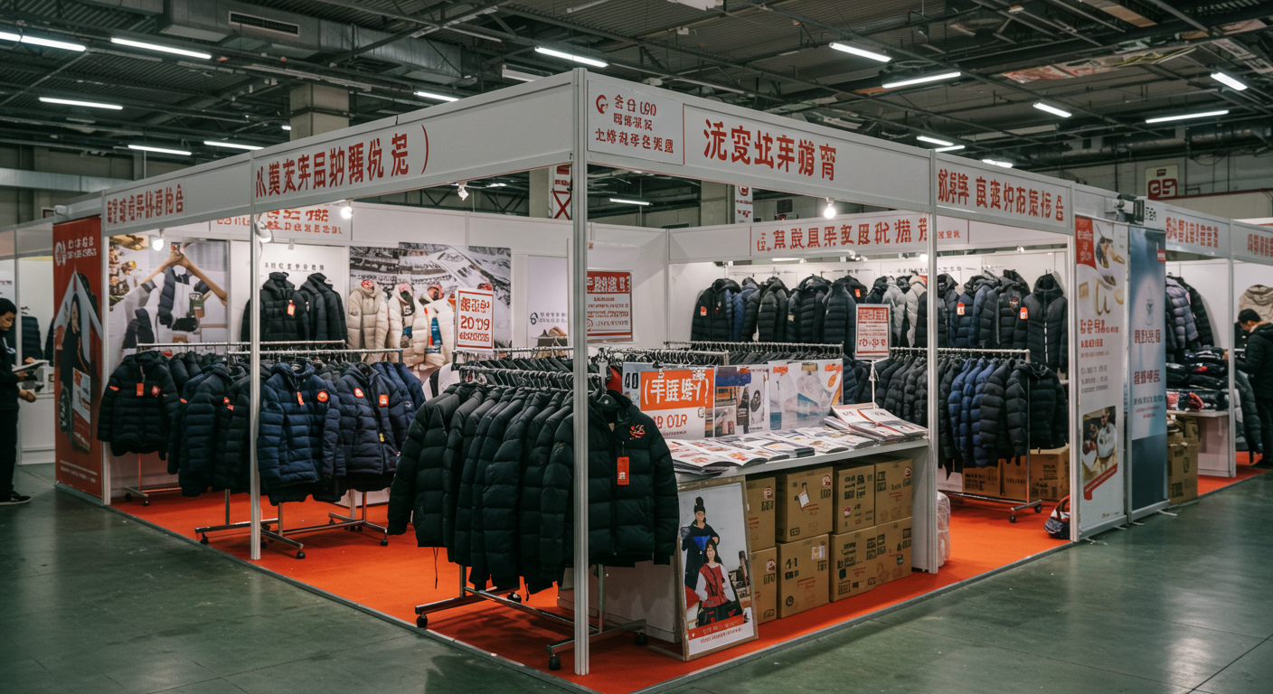 Люди с сумками одежды возле магазина пуховиков на Садоводе