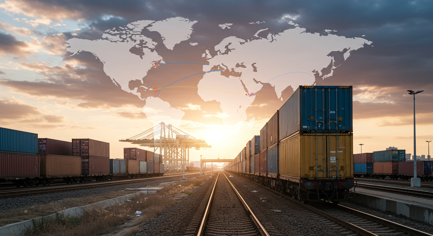 Офис китайского поставщика с проверкой товаров и интерфейсом Alibaba на экране