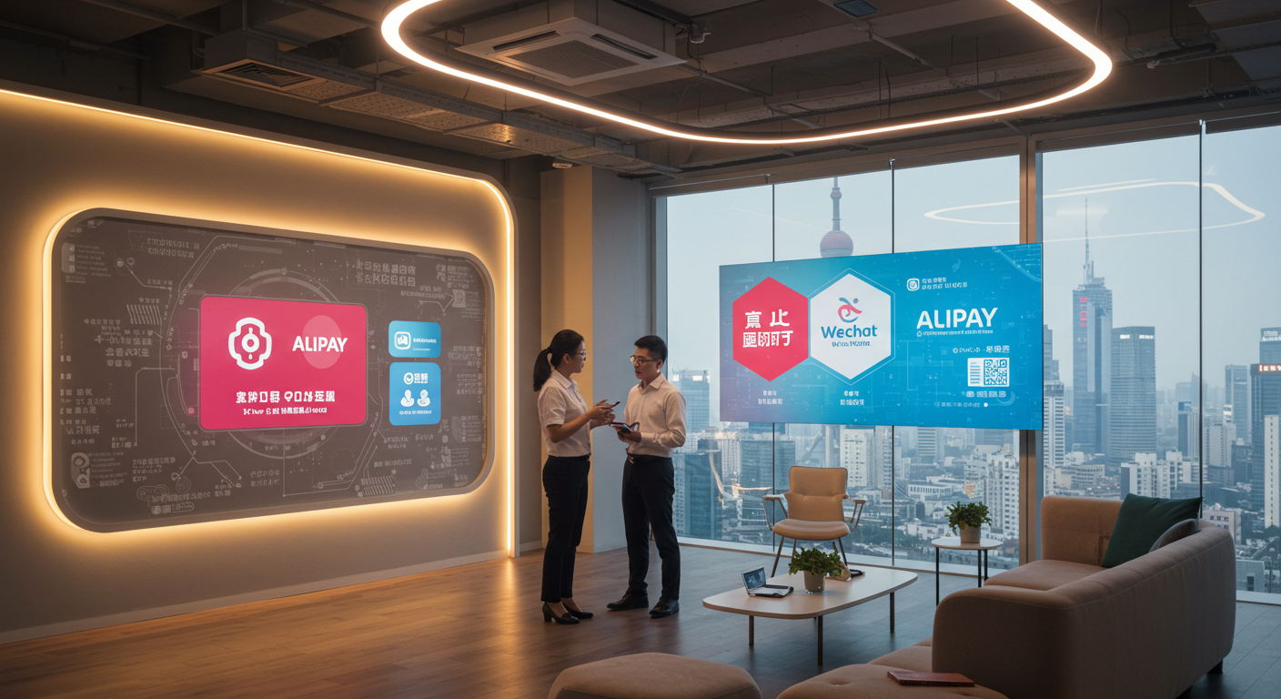 Офис с GOMARKT, профессионалы обсуждают финтех-решения для расчетов с Китаем