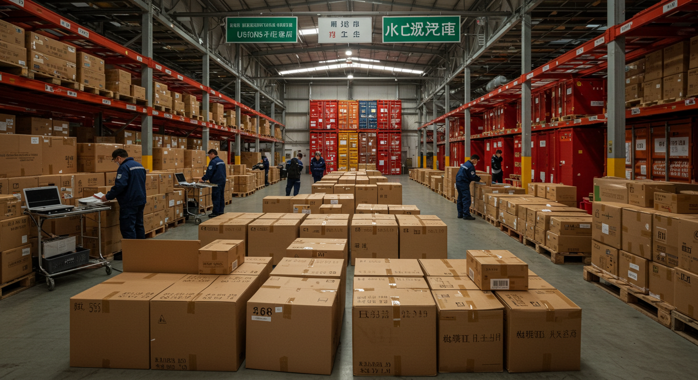 Офис в Китае, сотрудники ищут товары на сайте 1688 с помощью переводчика.