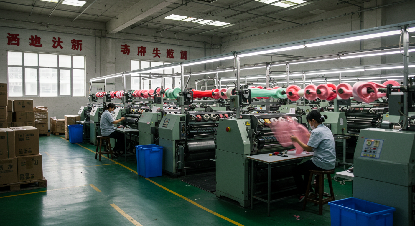 Оптовый рынок пряжи Садовод в Москве с китайскими товарами и яркими нитками