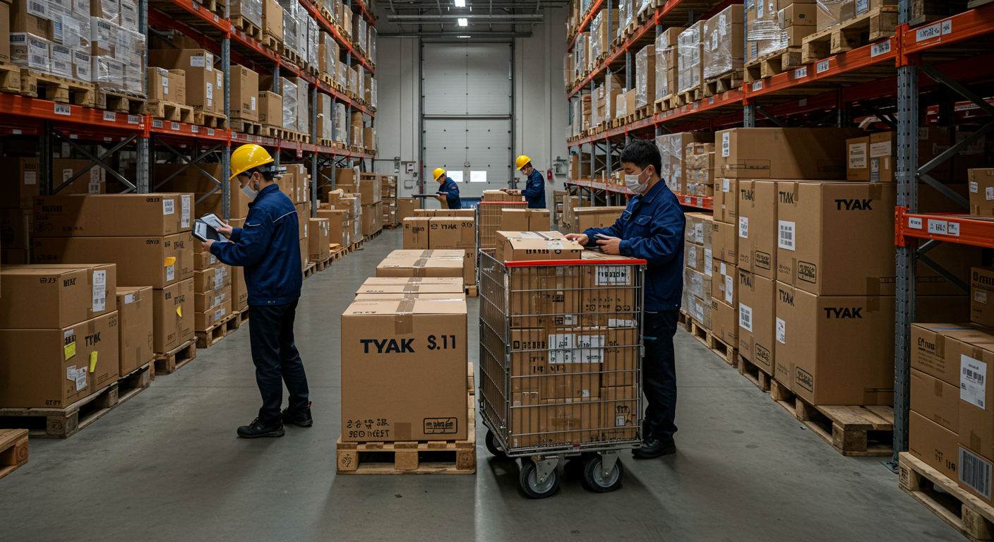 Оптовый рынок ТЯК в Москве с модной одеждой и электроникой от азиатских поставщиков