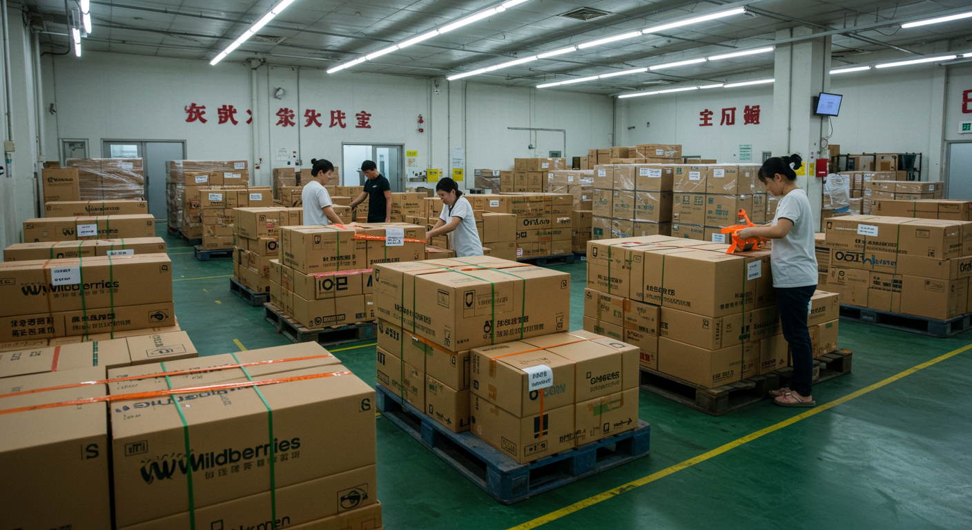 Оптовый рынок в Китае с электроникой и русскими покупателями