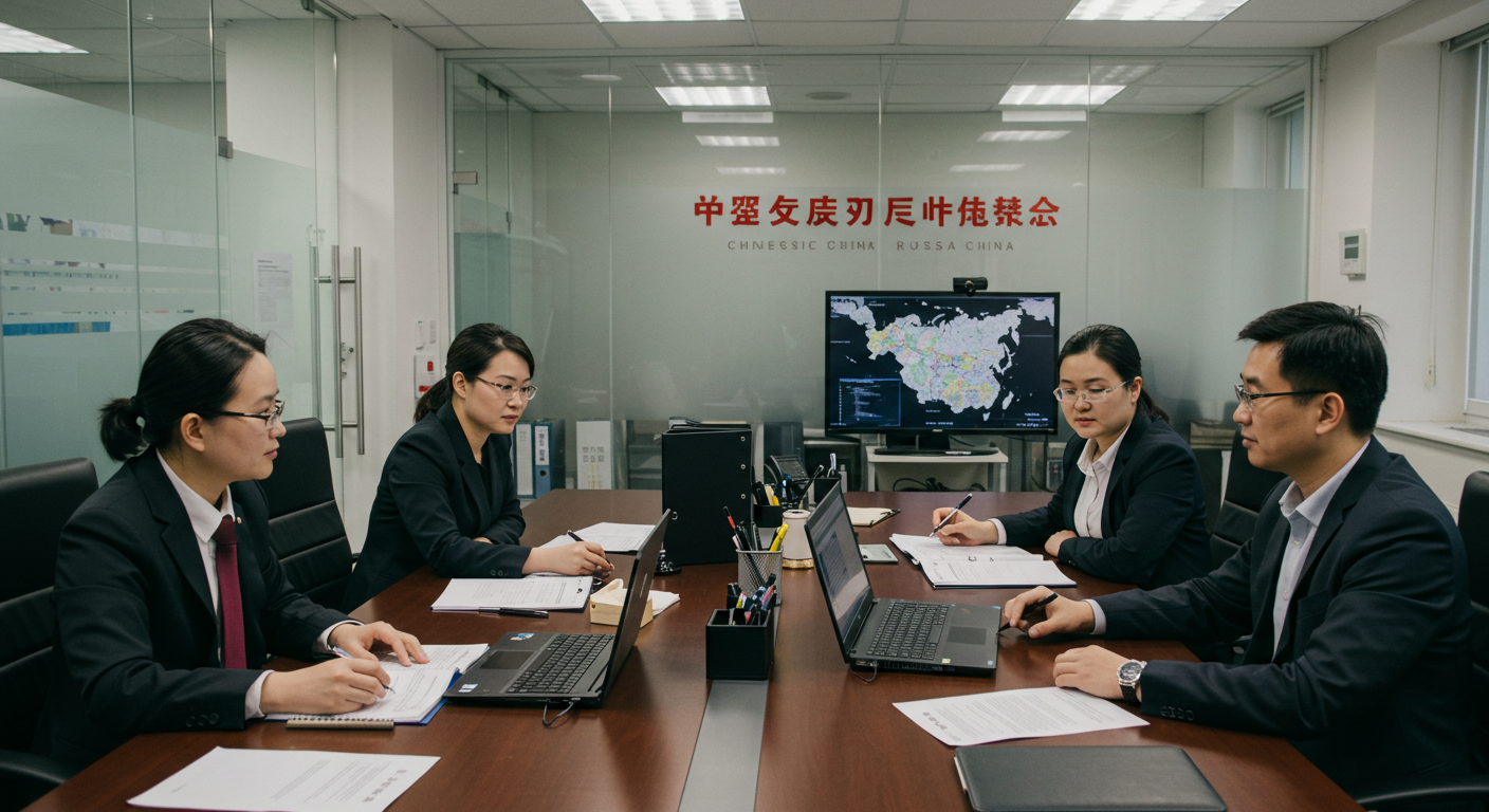 Пакетирование товаров в китайском заводе с логотипами Wildberries и Ozon