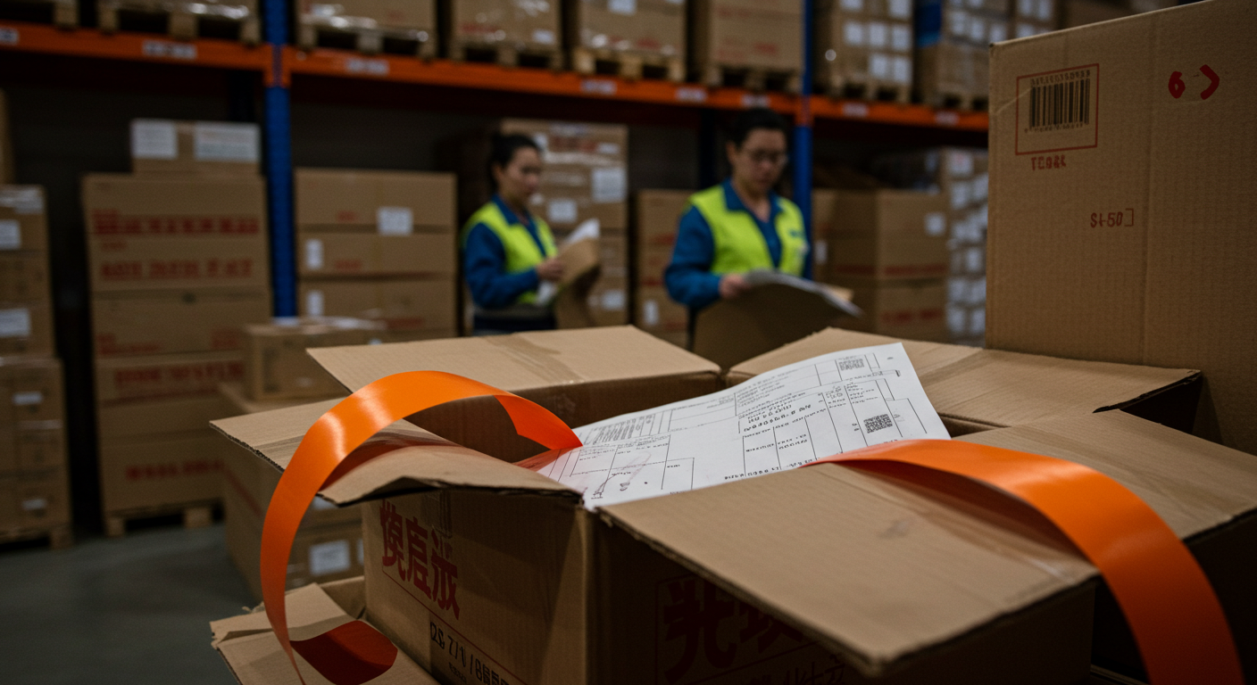 Подозрительный офис с несуществующими товарами и фальшивыми рекламными материалами.