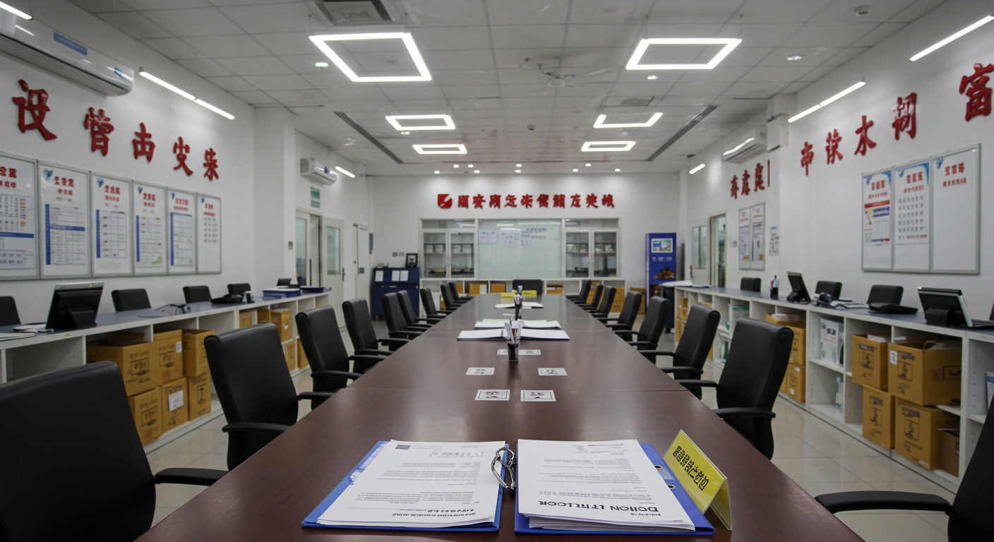 Посещение фабрики китайского поставщика с проверкой образцов товара