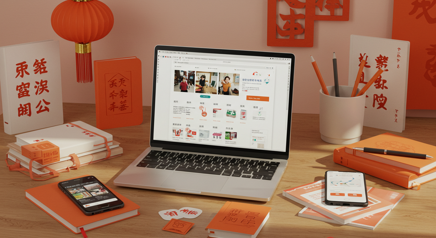 Рабочее пространство с фильтрами и категориями товаров на Таобао