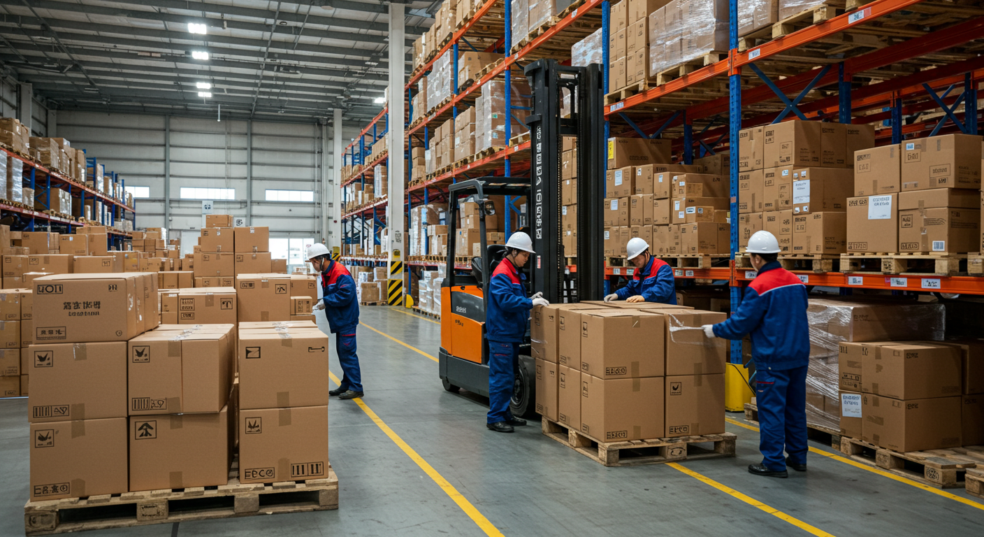 Шоурум китайских товаров с подготовкой заказов для международной доставки