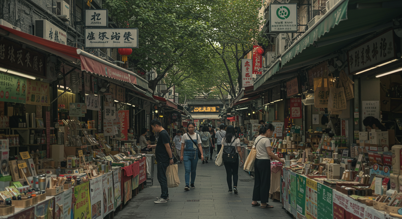 Склад с компактными гаджетами и современными технологиями для экспорта из Китая