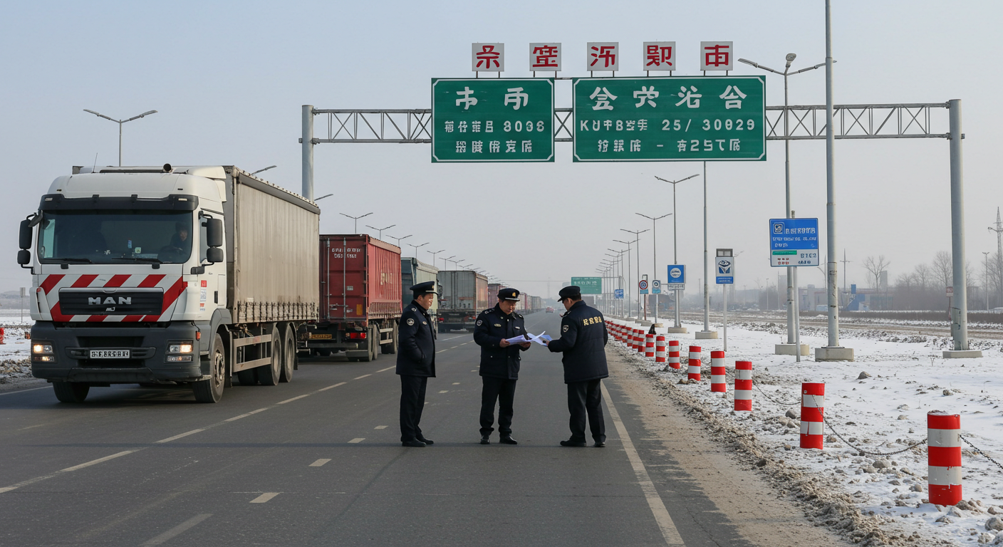 Склад с работниками, сканирующими товары для легальной доставки из Китая