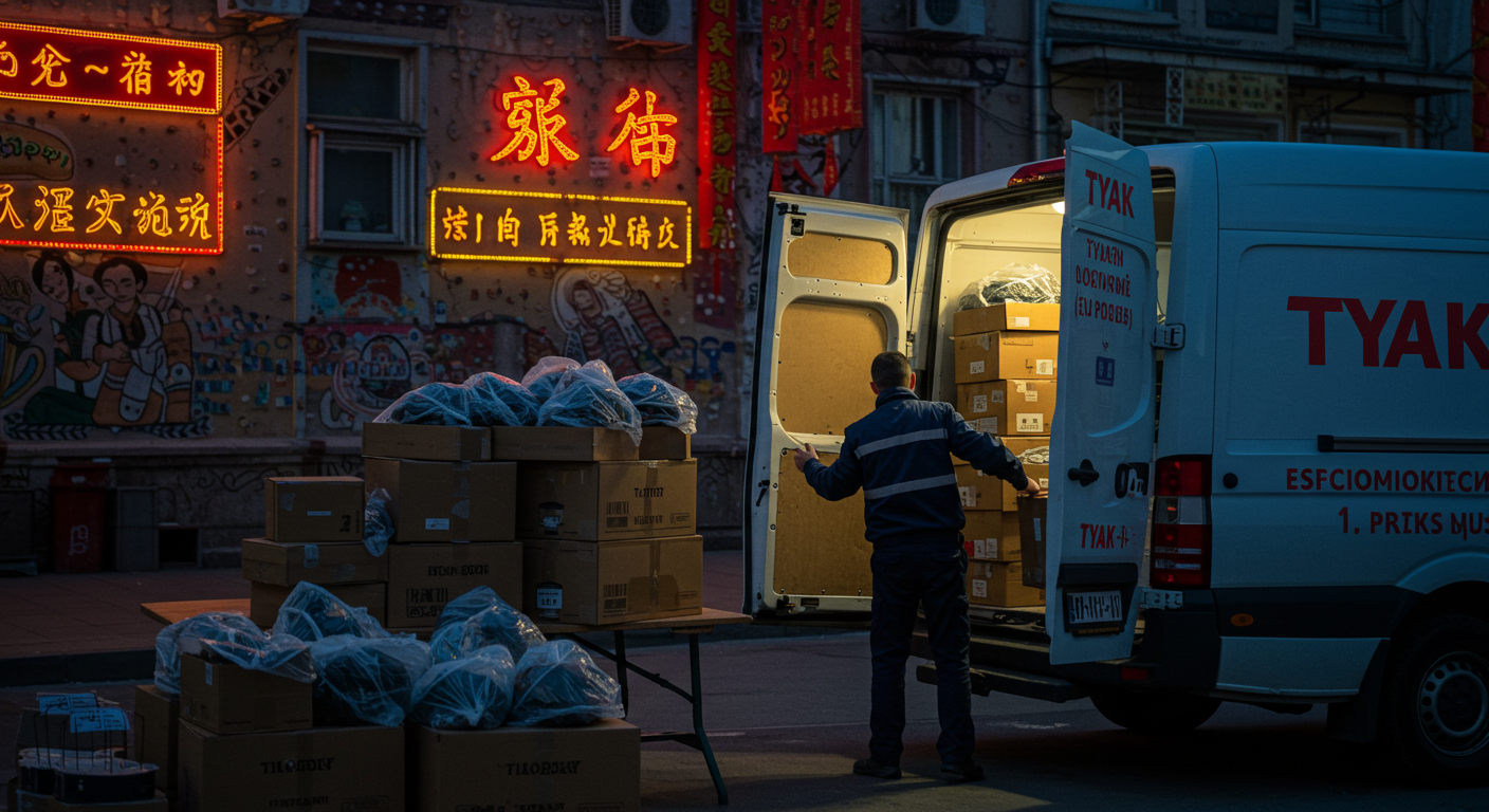 Склад ТЯК с контролем качества трикотажных шапок перед отправкой