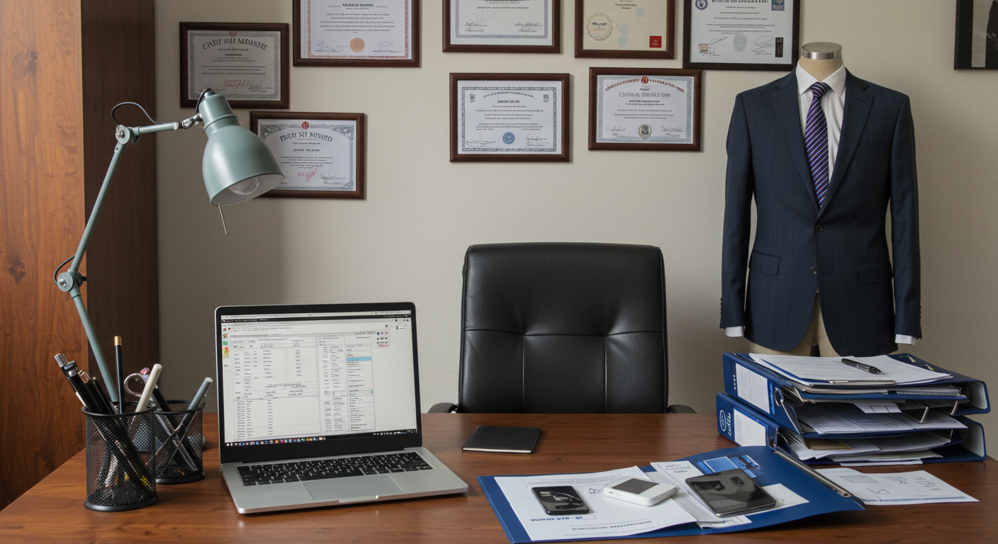 Склад ТЯК с коробками и товарными ярлыками, работники организуют товары.