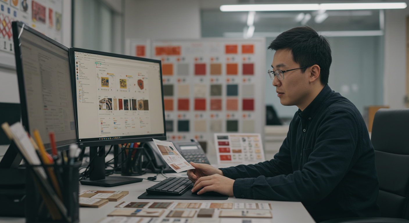 Склад в Китае, где упаковывают товары для выкупа с Таобао