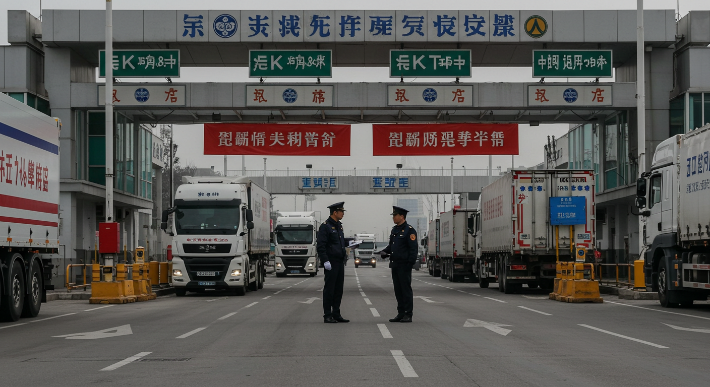 Склад в Китае с работниками, сортирующими посылки для Wildberries и Ozon