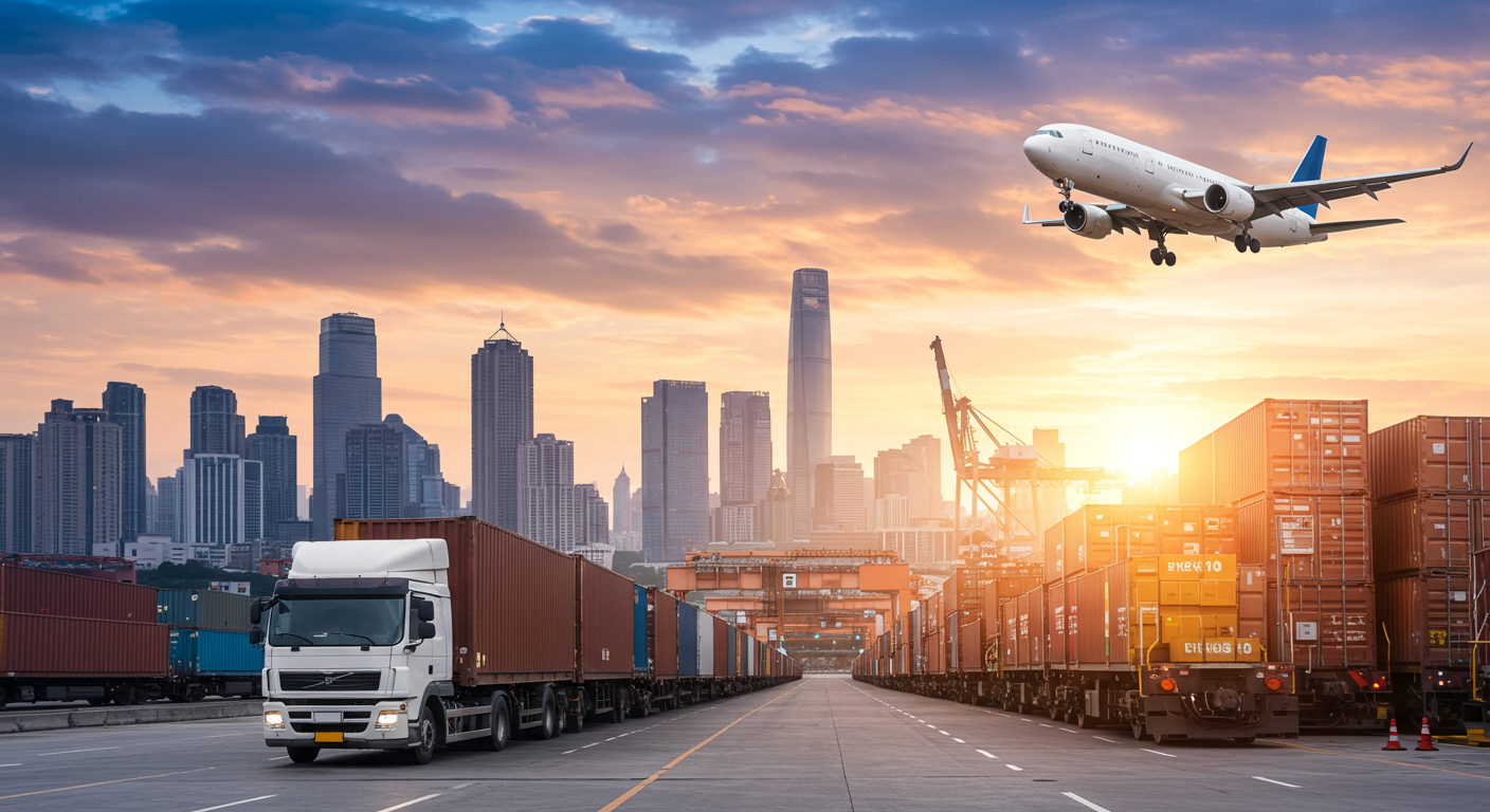 Склад в Китае с упакованными товарами и логотипами 1688.