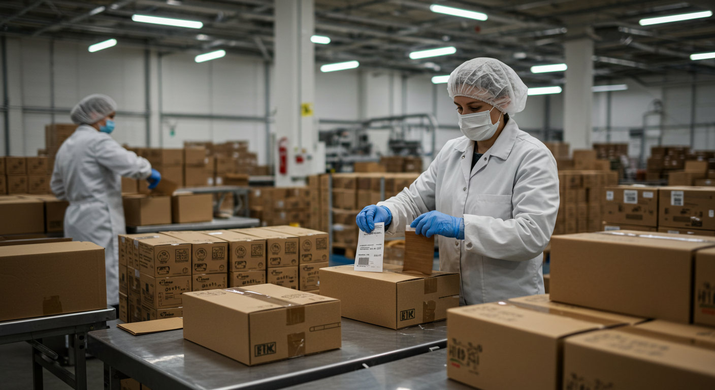 Склад в Китае с инспекцией российских экспортных товаров и китайскими знаками