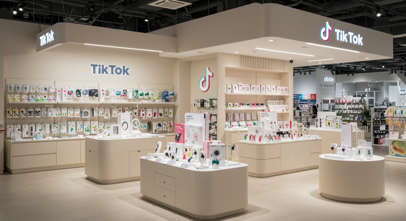 Склад в Китае с популярными товарами, работники проверяют запасы на полках