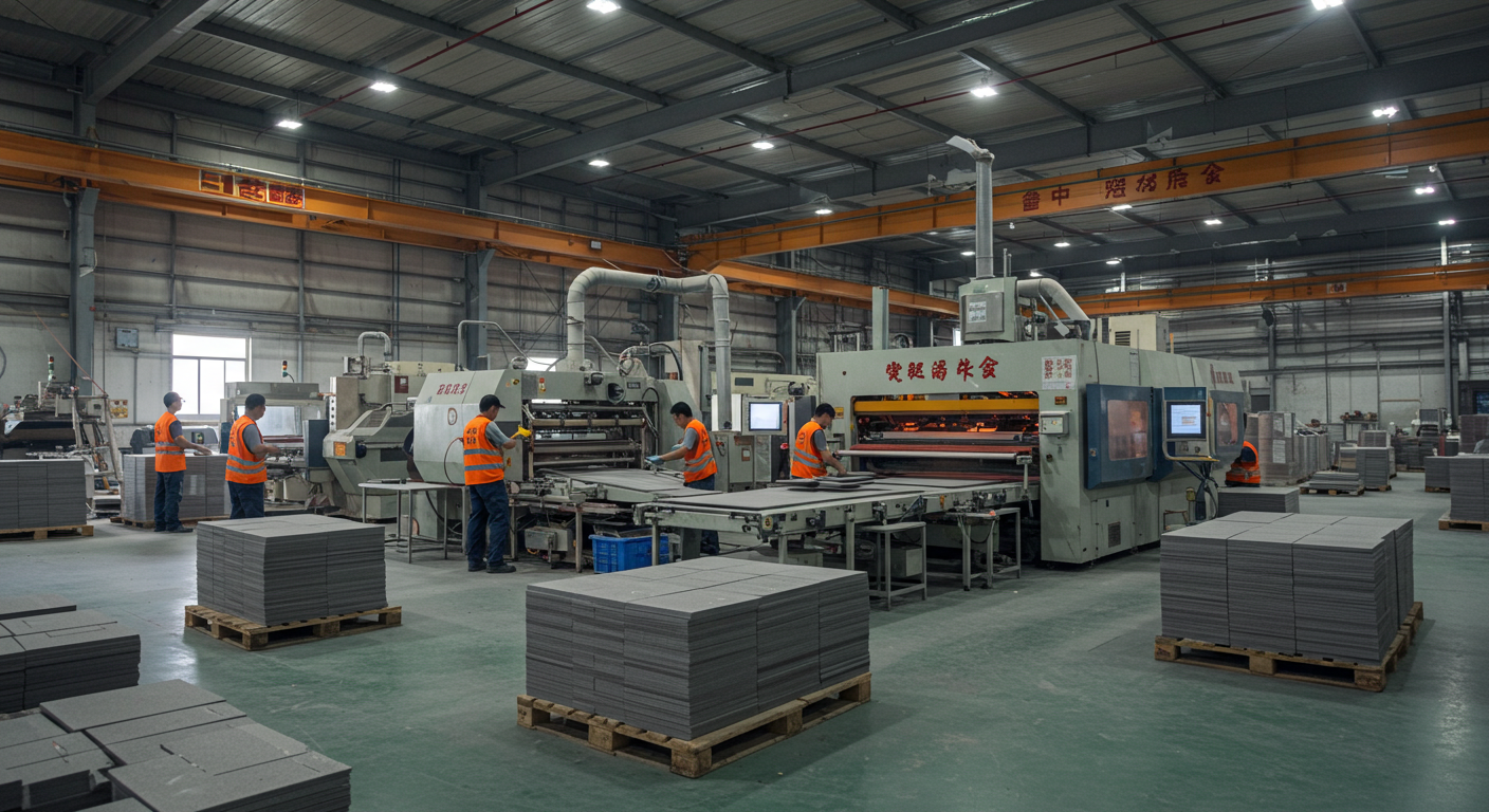 Склад в России с китайской плиткой и упаковкой для маркетплейса