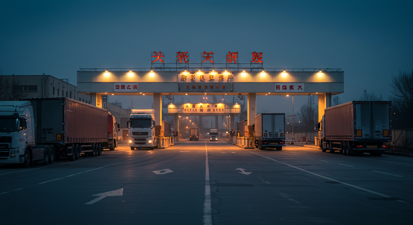 Склад в Шэньчжэне с коробками для экспорта в Россию и графиком задержек