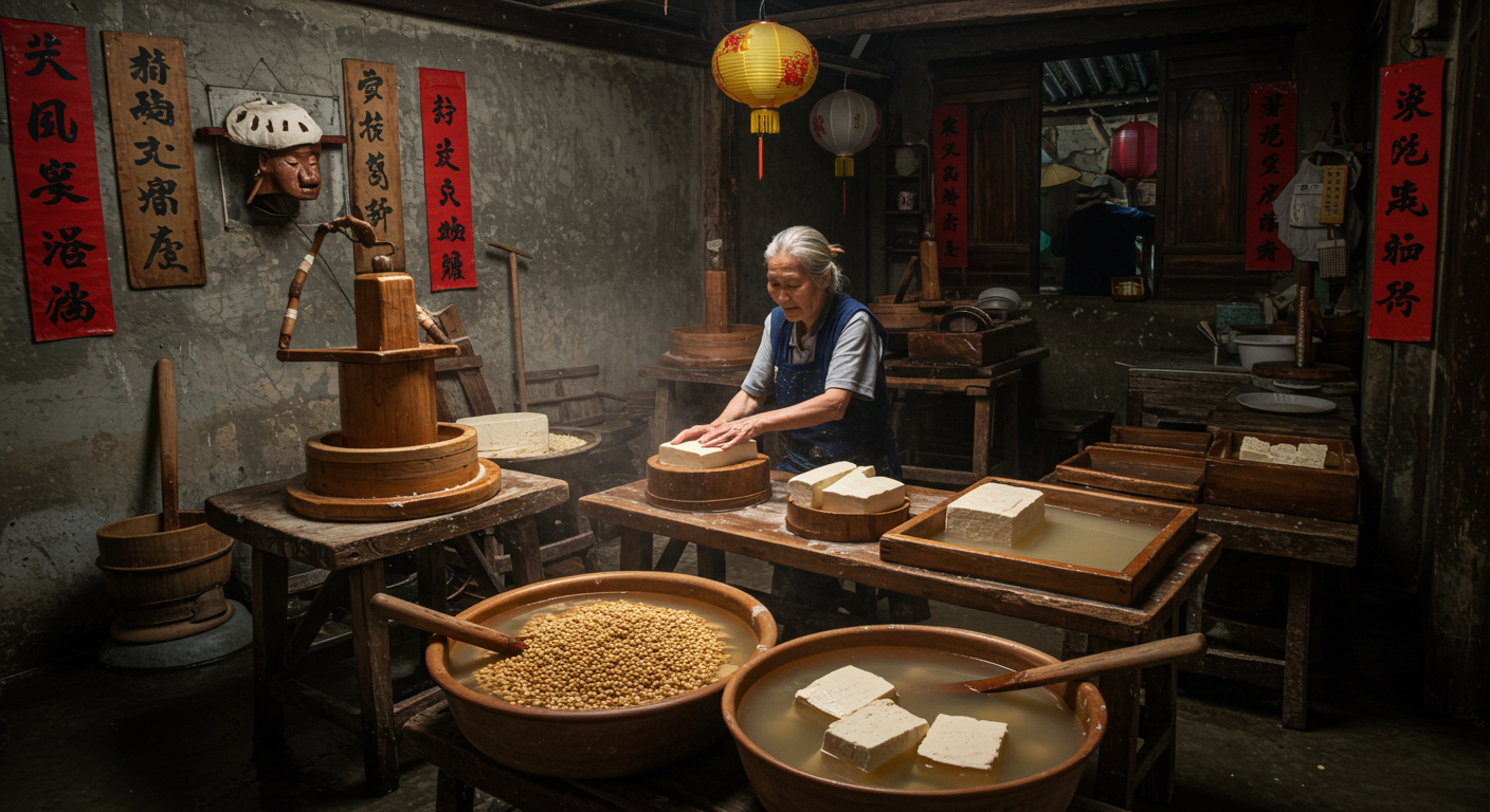 Современная фабрика по производству тофу в Цзянсу с автоматизированной линией