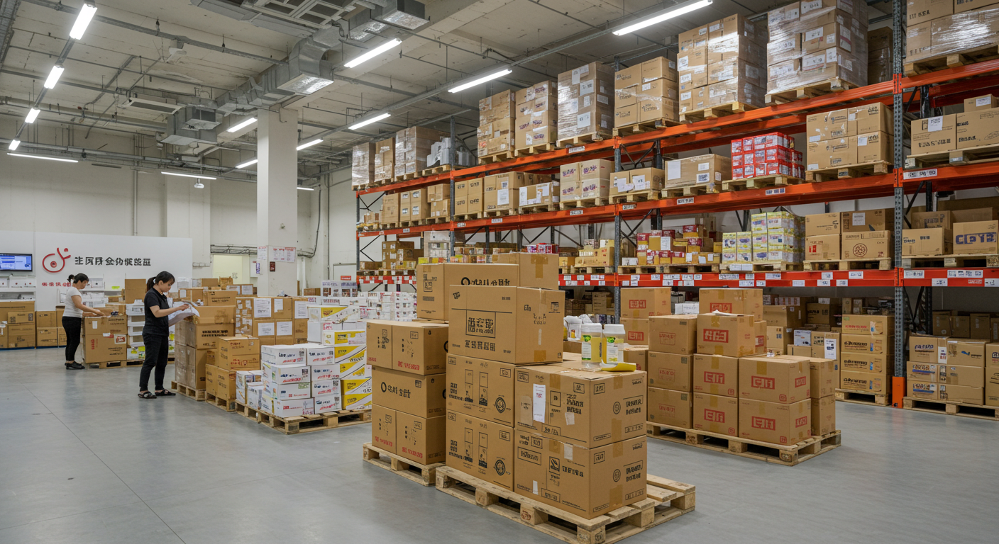 Современная студия для трансляций Douyin с инфлюенсерами и трендовыми товарами