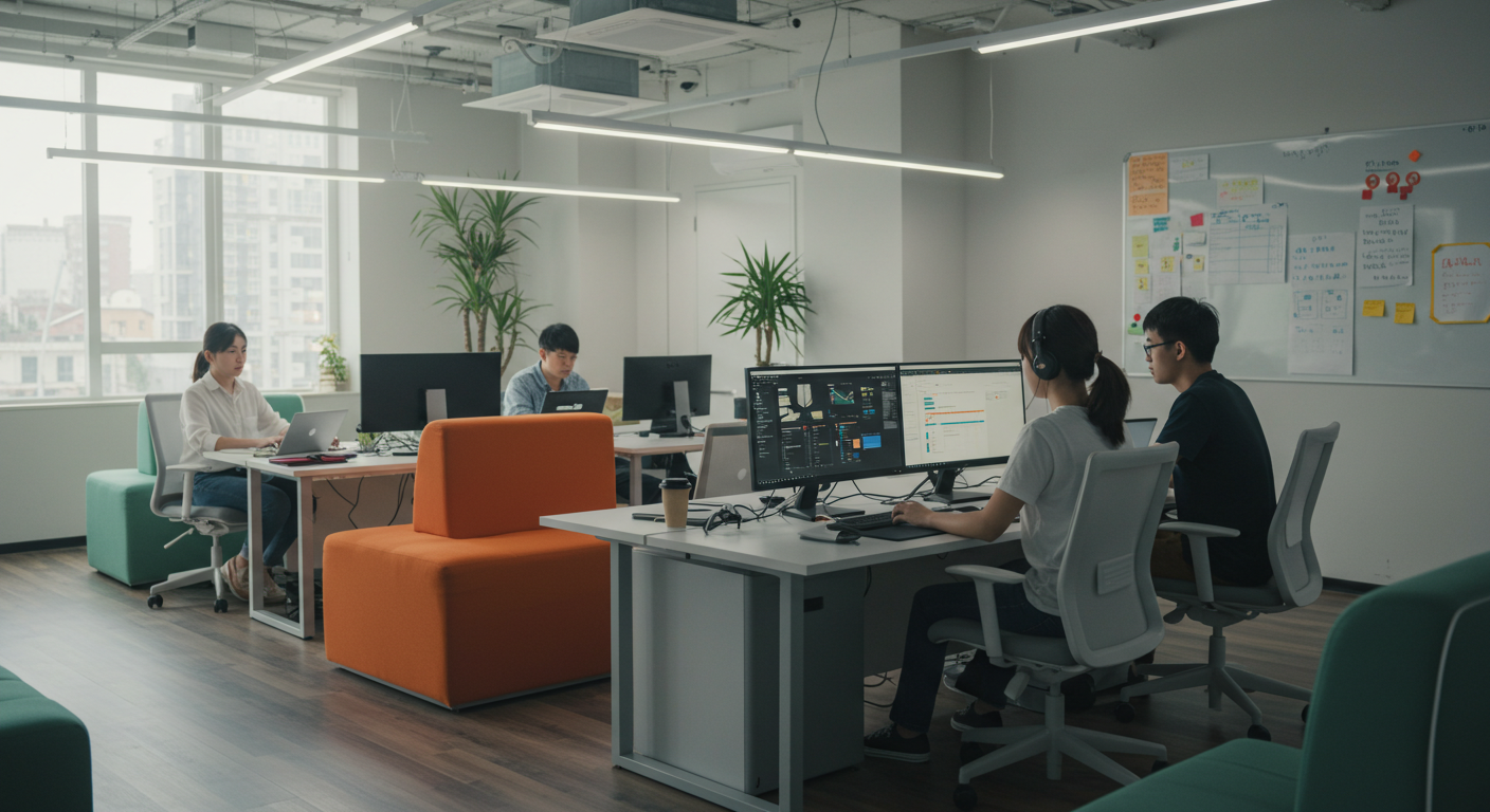 Современная зона свободной торговли на Хайнане с бизнес-центрами