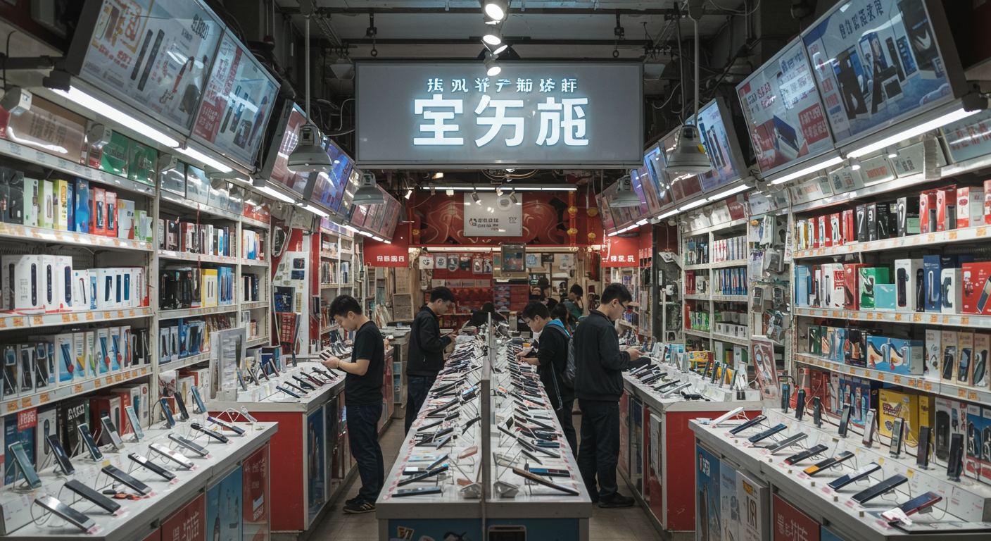 Современное упаковочное предприятие в Китае, работники проверяют продукты на конвейере