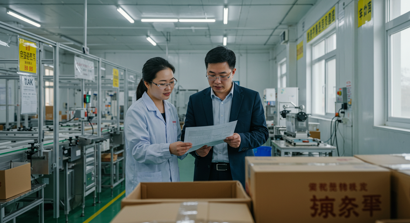 Современный логистический центр в Китае с контейнерами и погрузчиками