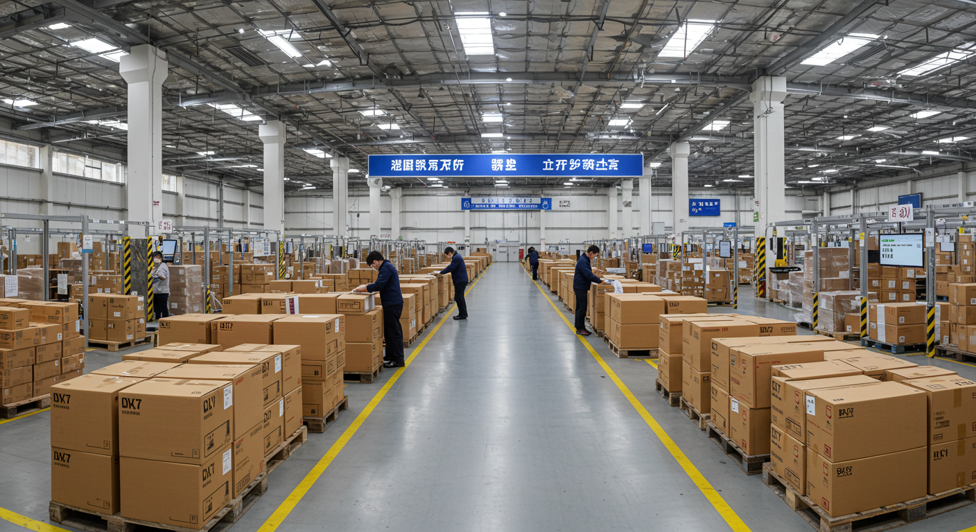 Современный офис с бизнесменами, обсуждающими упаковку и документы по ИС, логотип CNIPA на стене