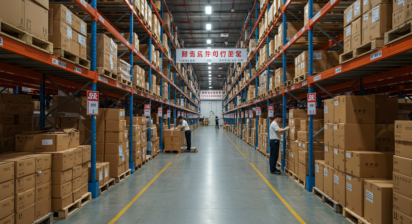 Современный офис с экранами, молодые предприниматели планируют логистику и поставки из Китая