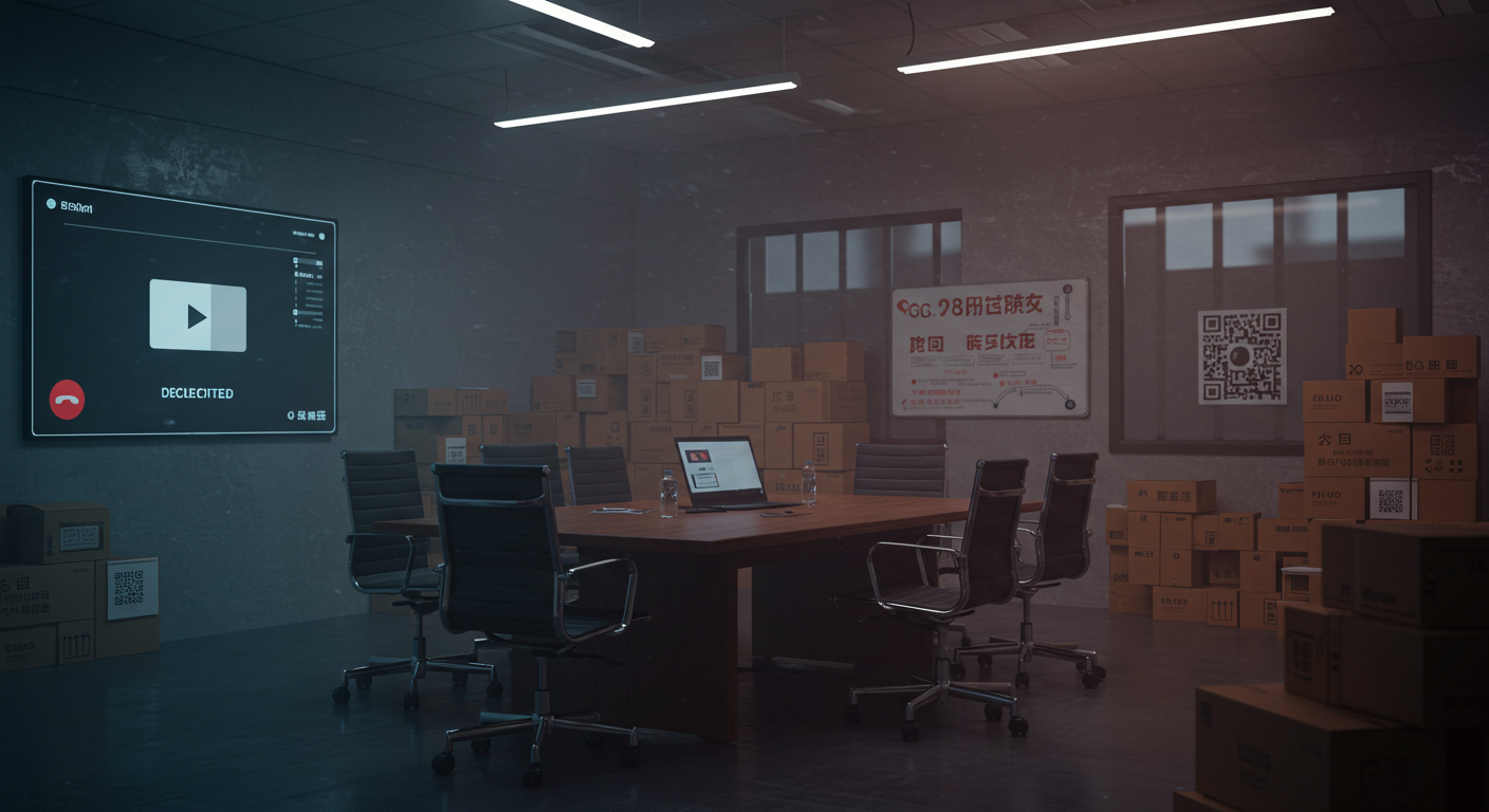 Современный офис с поддельными сертификатами и несоответствующими счетами