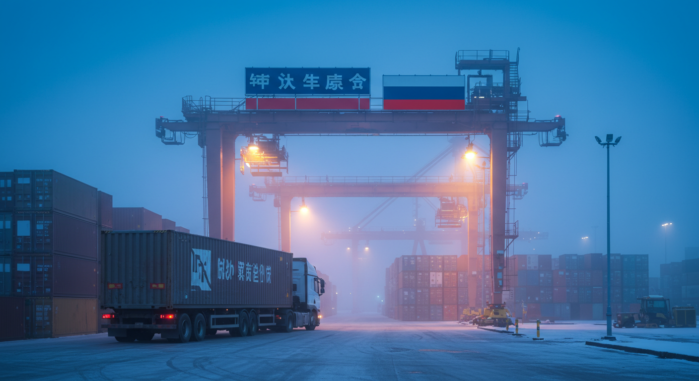 Современный склад в Гуанчжоу с товарами, готовыми к доставке в Россию