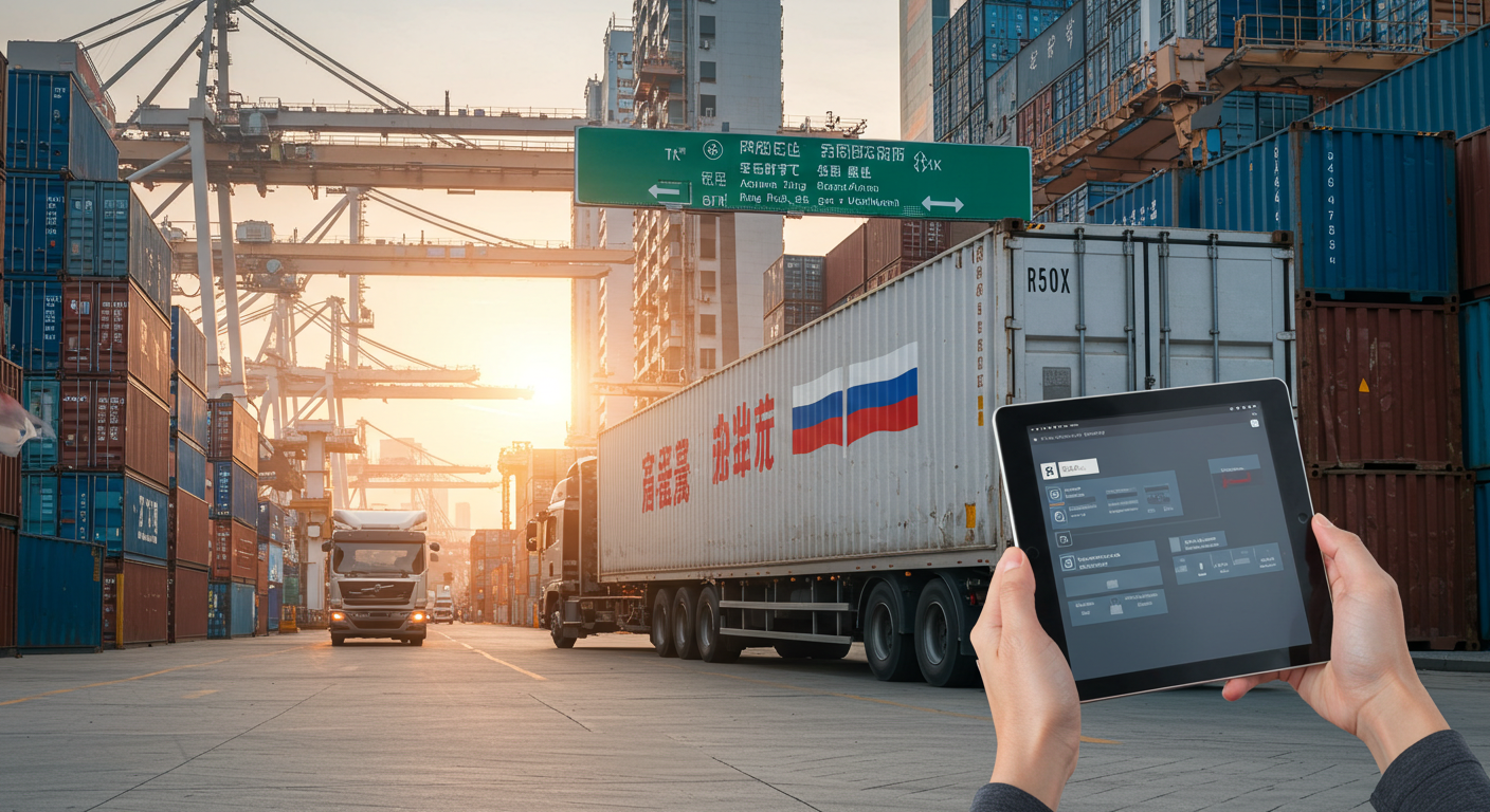 Современный склад в Китае с коробками и работниками, занимающимися проверкой товаров