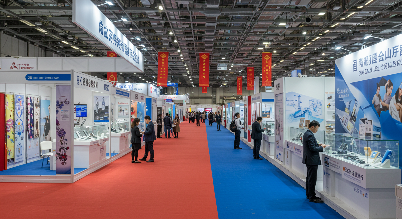 Современный склад в Китае, работники упаковки готовят товары к отправке