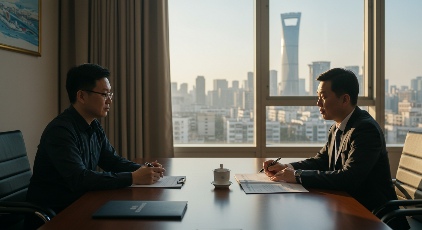 Современный склад в Китае с коробками для экспорта в Россию и логистическими графиками