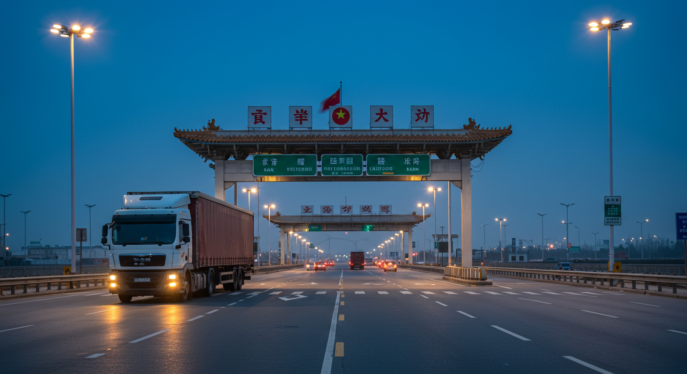 Современный склад в Китае с товарами от различных поставщиков