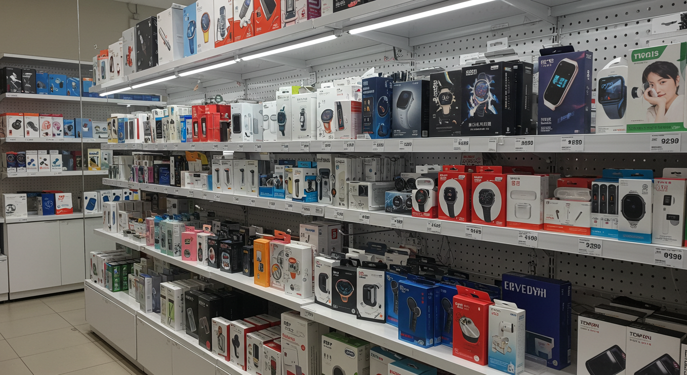 Современный склад в Китае с упаковками для Wildberries и Ozon, готовыми к отправке