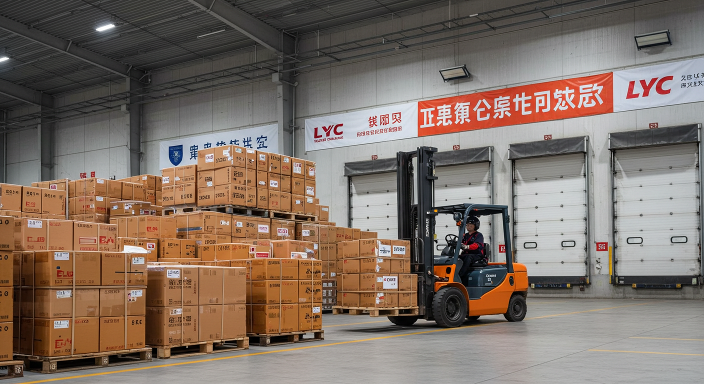 Современный завод подшипников в Луояне с автоматизированными станками и рабочими.