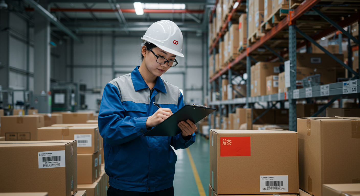 Станция упаковки в современном китайском заводе с умной упаковкой и PLA материалами