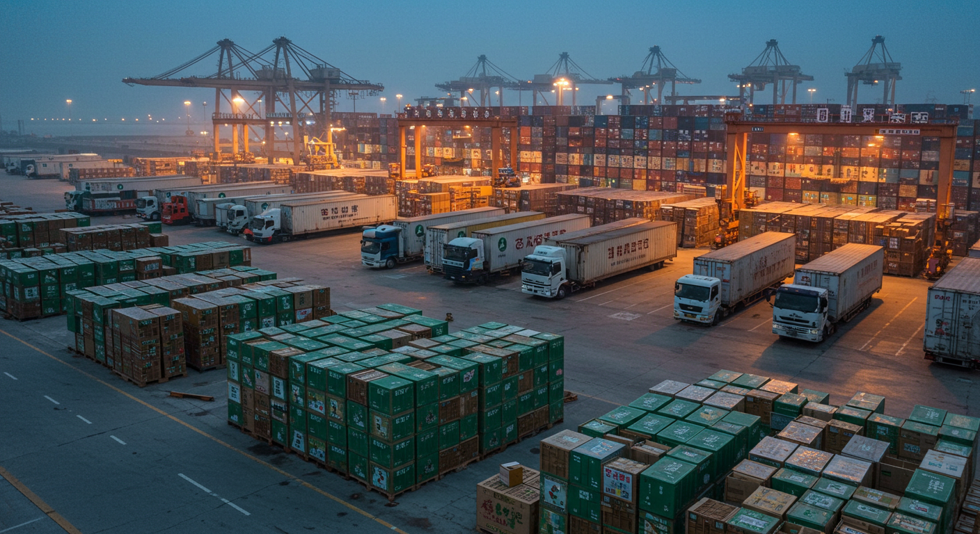 Сцена чайной церемонии с Лун Цзином и Пуэром в стильном шоуруме