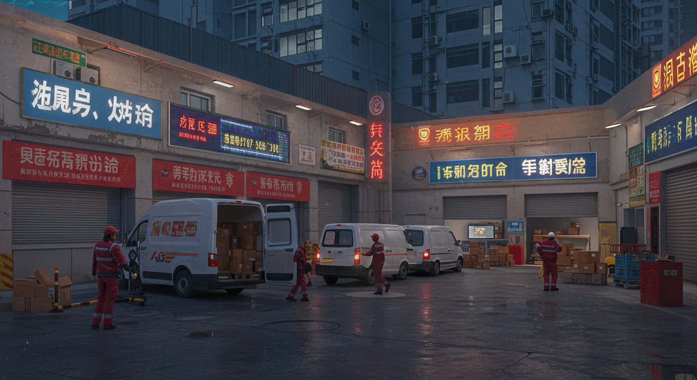 Студия для фотографии товаров с использованием китайских этикеток для онлайн-продаж