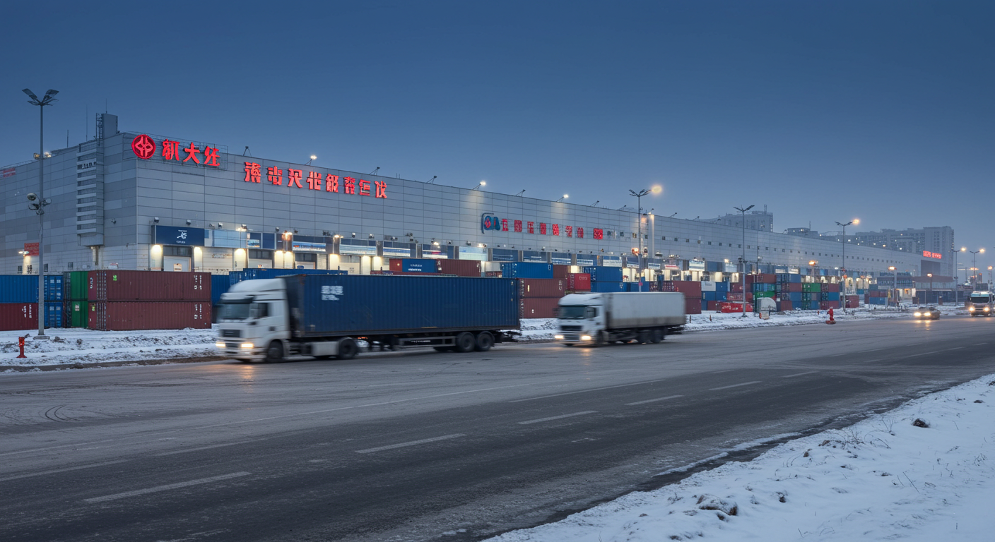 Центр выполнения заказов в Муданьцзяне, упаковка китайских товаров для экспорта в Россию